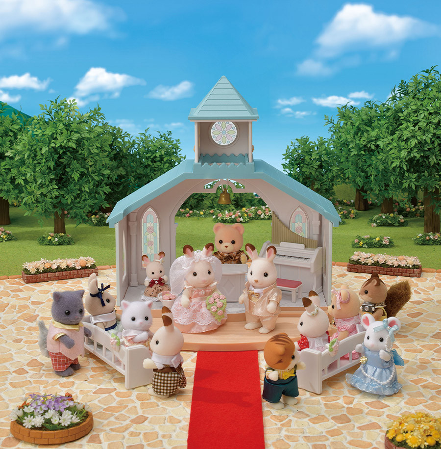 Les mariés lapin chocolat Sylvanian Families - Acheter sur la Boutique  Officielle 2120