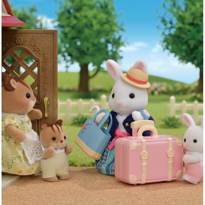 5641 'sylvanian Families' La Maman Lapin Neige Et Sa Valise De Weekend -  N/A - Kiabi - 25.99€