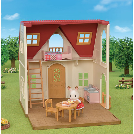 Le set d'ameublement pour cosy cottage et maman lapin chocolat Sylvanian  Families - Acheter sur la Boutique Officielle 5449
