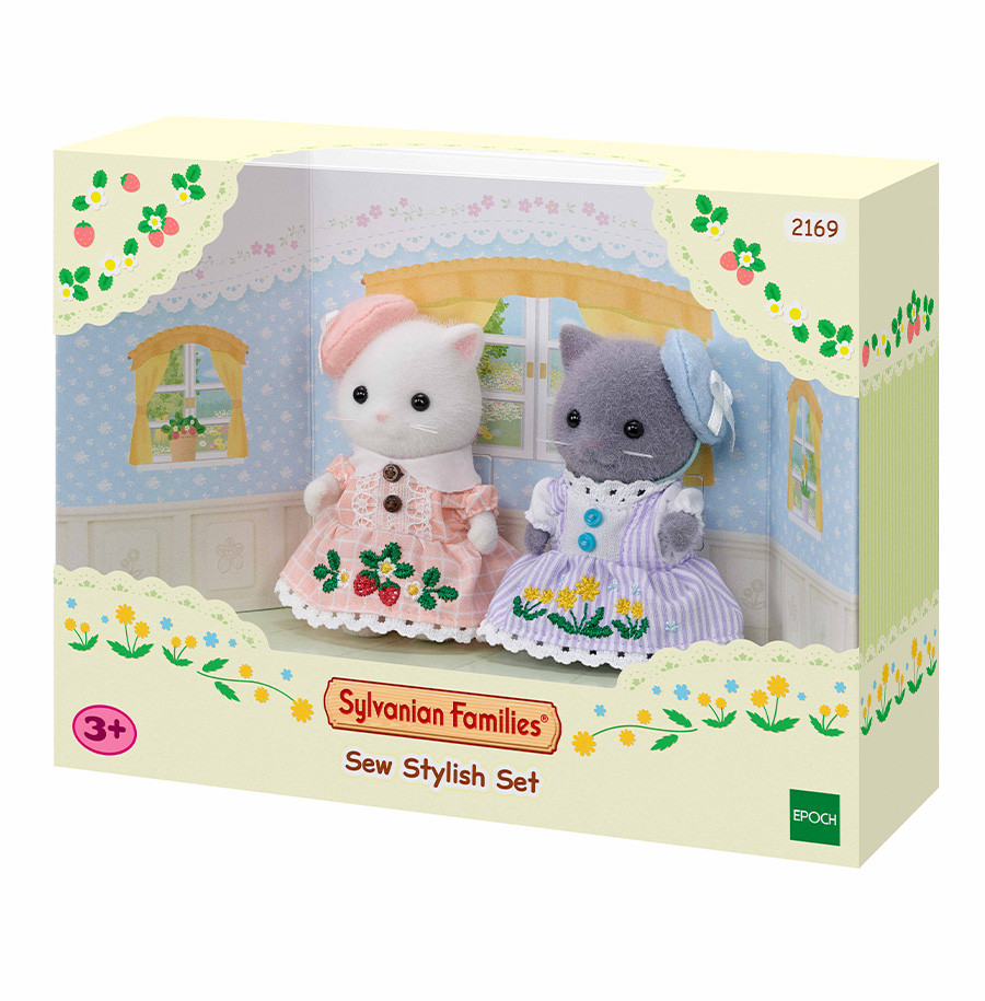 Le bebe chat persan - sylvanian familles, figurines