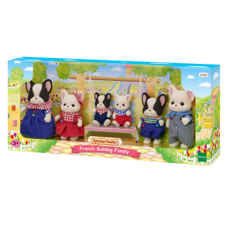 La famille Bouledogue Français - Famille exclusive Sylvanian