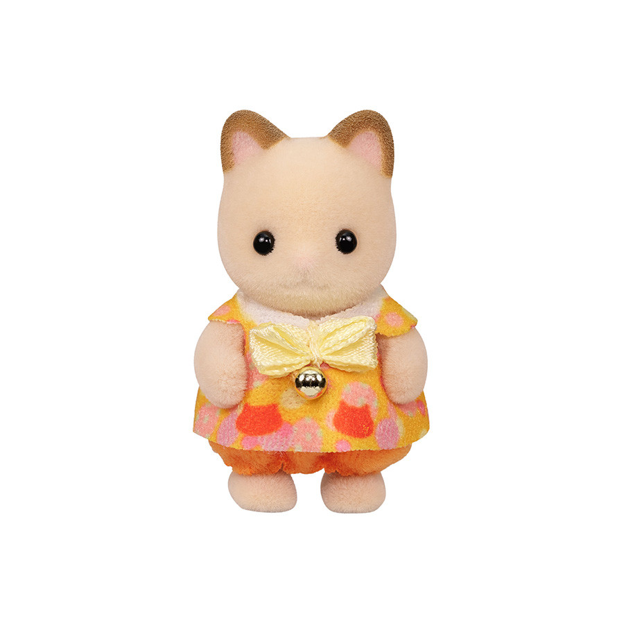 Sylvanian Families - Bébé à apporter - Chat avec berceau - Dolls And Dolls  - Boutique de Poupées de collection