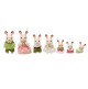 La famille Lapin Chocolat - ÉDITION PRESTIGE de Sylvanian Family - 1