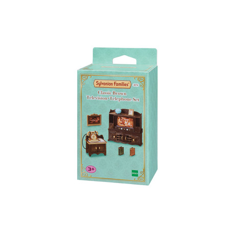 Le set télévision et téléphone - ÉDITION PRESTIGE de Sylvanian Family - 1