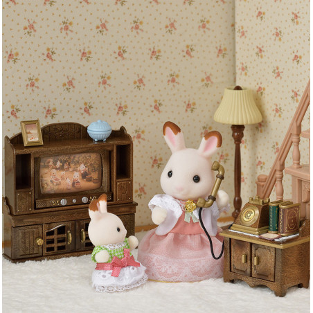 Le set télévision et téléphone - ÉDITION PRESTIGE de Sylvanian Family - 2