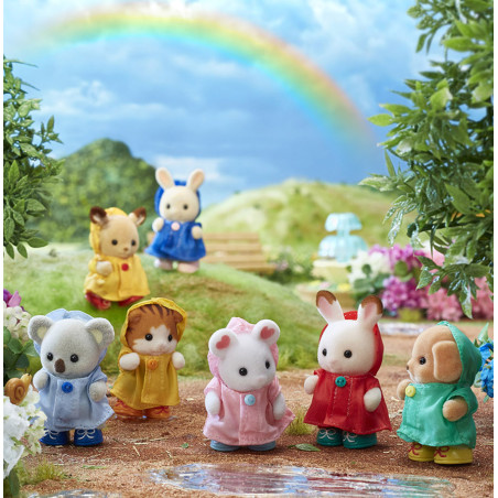 Les bébés en imperméables de Sylvanian Family - 3