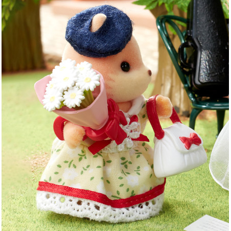 Le coffret tenue jaune de Sylvanian Family - 4