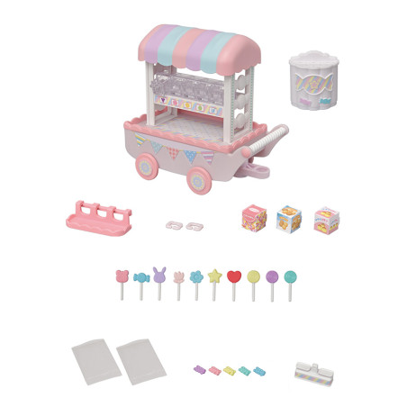 Le stand de bonbons acidulés de Sylvanian Family - 1