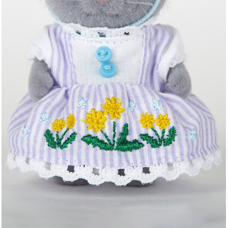 Les jumelles Chat Persan en tenues brodées de Sylvanian Family - 2