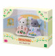 Les jumelles Chat Persan en tenues brodées de Sylvanian Family - 3