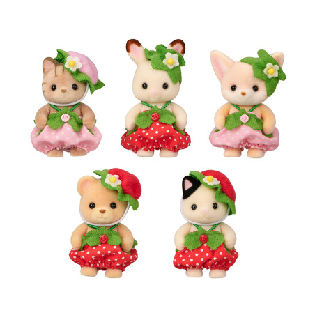 Les bébés fraises des bois de Sylvanian Family
