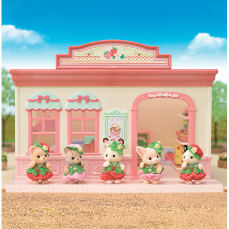 Les bébés fraises des bois de Sylvanian Family - 2