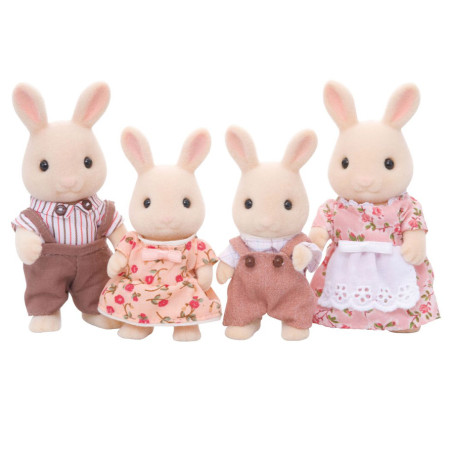 La famille Lapin Crème