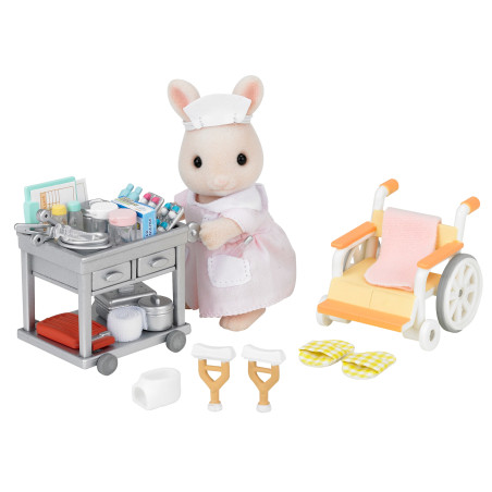 L'infirmière et accessoires de Sylvanian Family