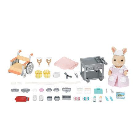 L'infirmière et accessoires de Sylvanian Family - 1