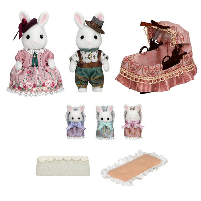 La famille Lapin Neige