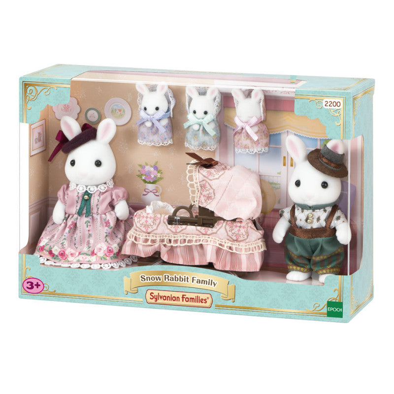 La famille Lapin Neige