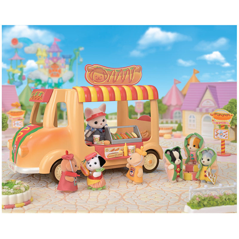 Le camion à hot-dog et le bébé Dalmatien