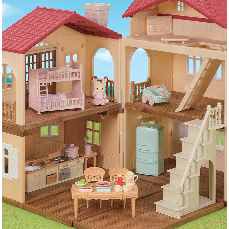Le set d'ameublement pour grande maison éclairée