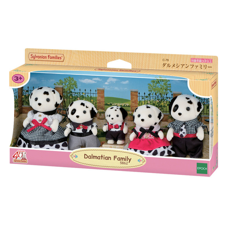 La famille Dalmatien