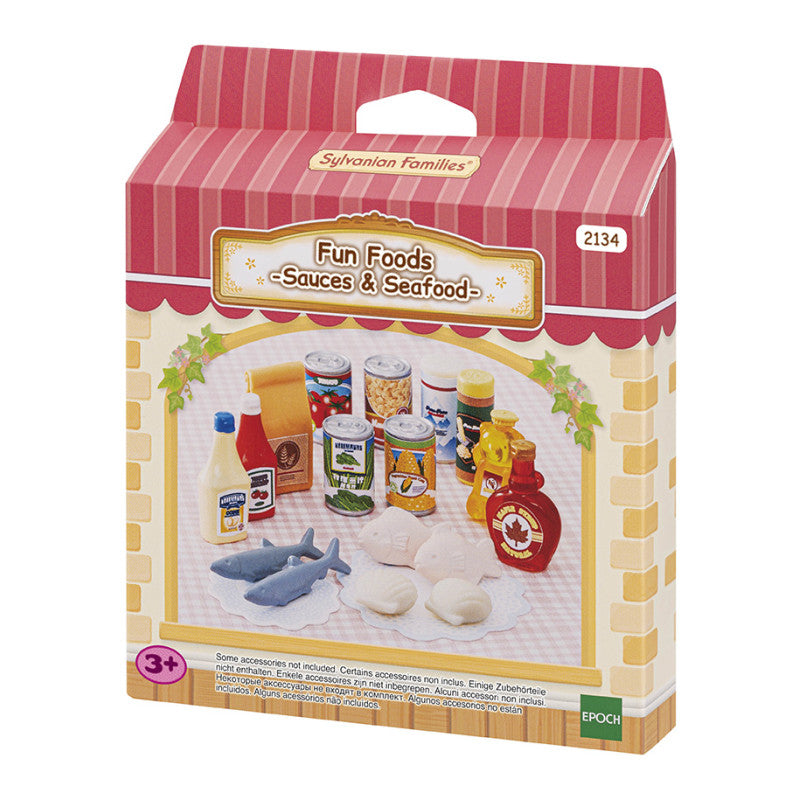 Le set de nourriture - Sauces et fruits de mer
