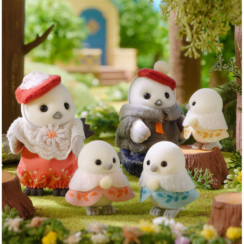 La famille Mésange Blanche