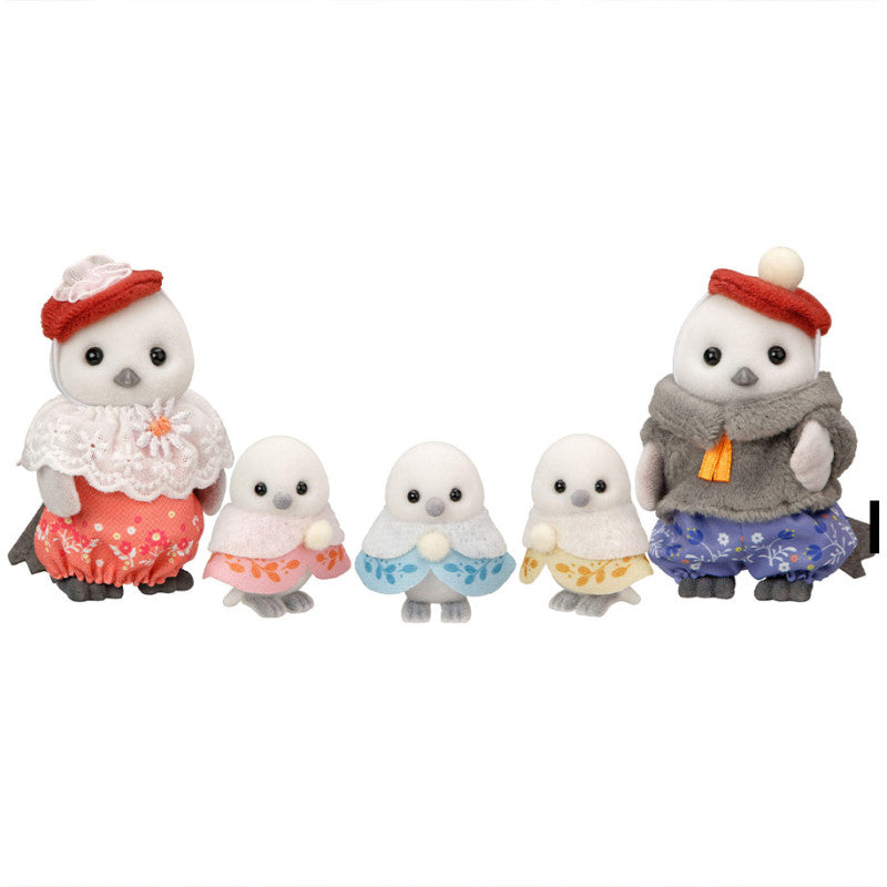 La famille Mésange Blanche
