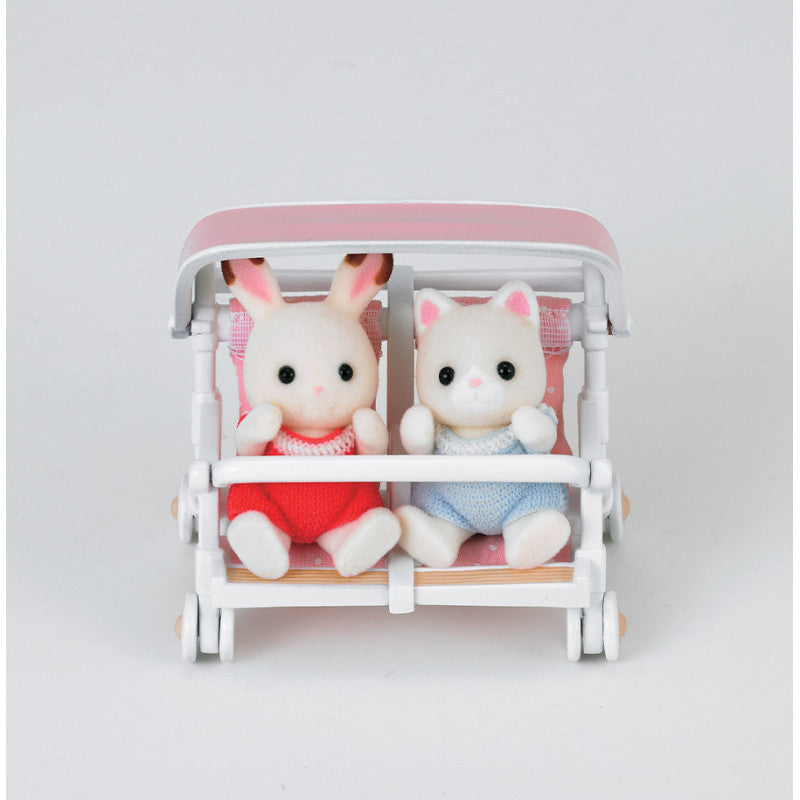 La poussette double