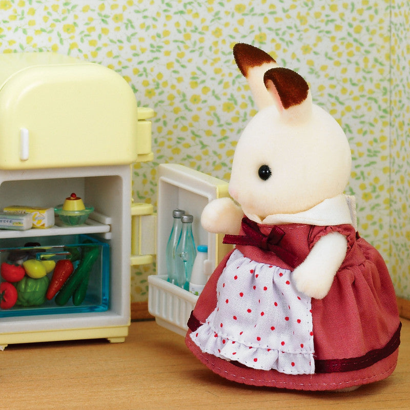 La maman Lapin Chocolat et le réfrigérateur