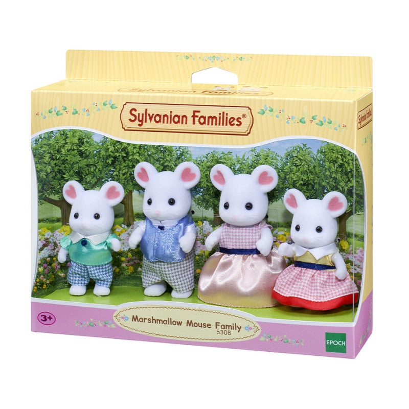 La famille Souris Marshmallow