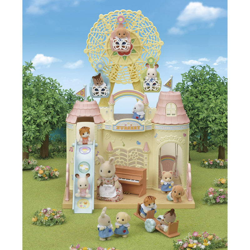 La grande roue et Milo le bébé Caniche