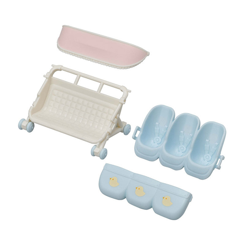 La poussette triple