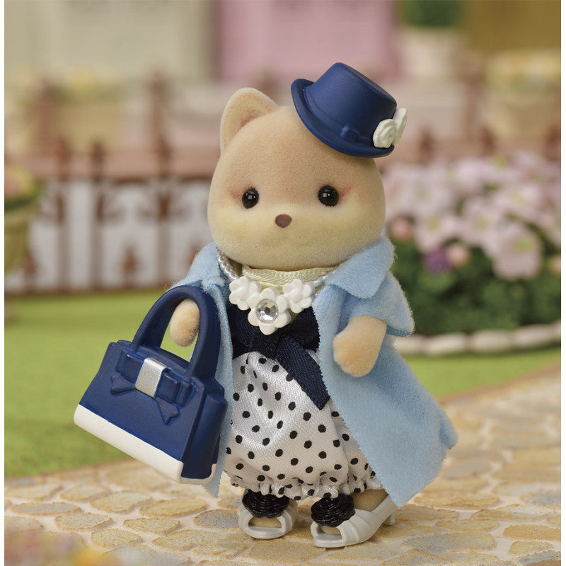 La valisette de mode et grande sœur Chien Caramel