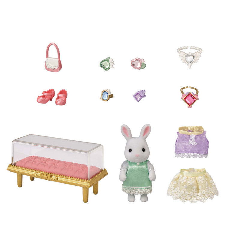 La valisette de mode et grande sœur Lapin Neige
