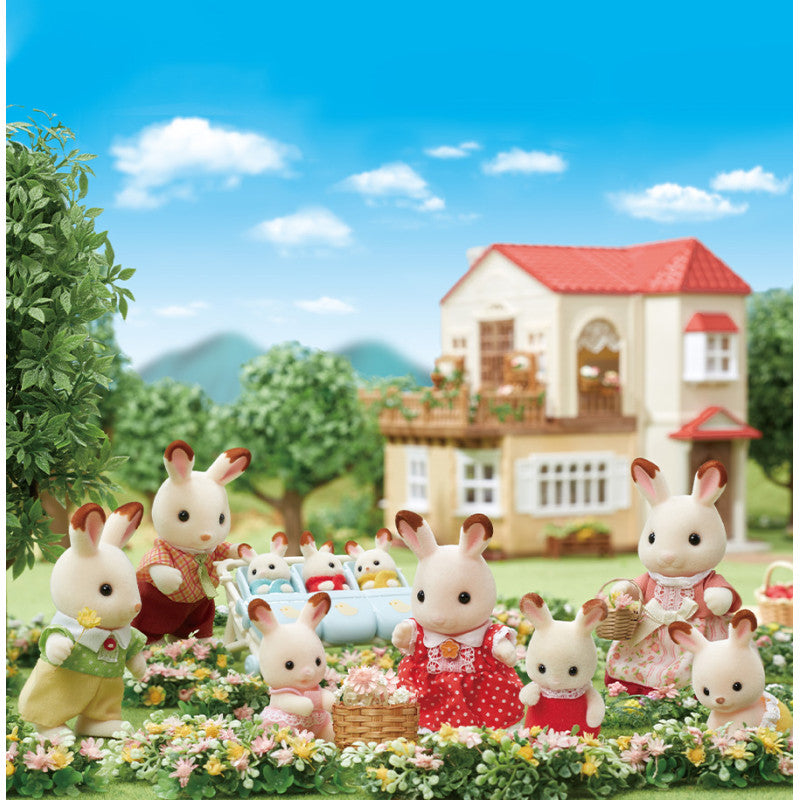 La famille Lapin Chocolat