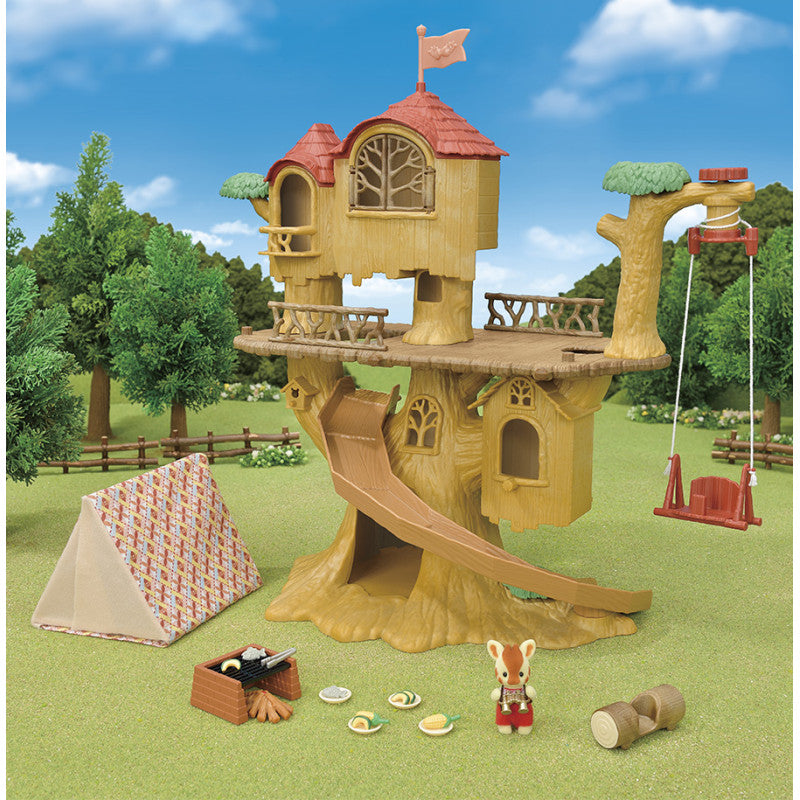 Le coffret cabane dans les arbres et set de camping