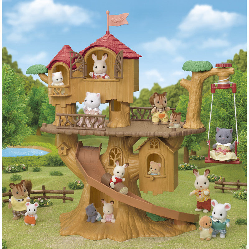Le coffret cabane dans les arbres et set de camping