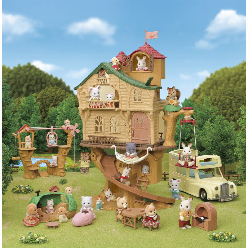 Le coffret cabane dans les arbres et set de camping