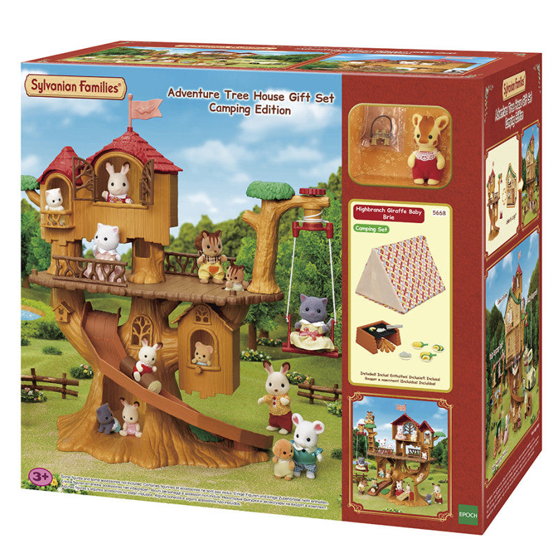 Le coffret cabane dans les arbres et set de camping
