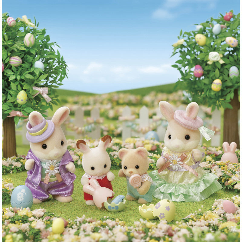La chasse aux œufs des frère et sœur Lapin Marguerite