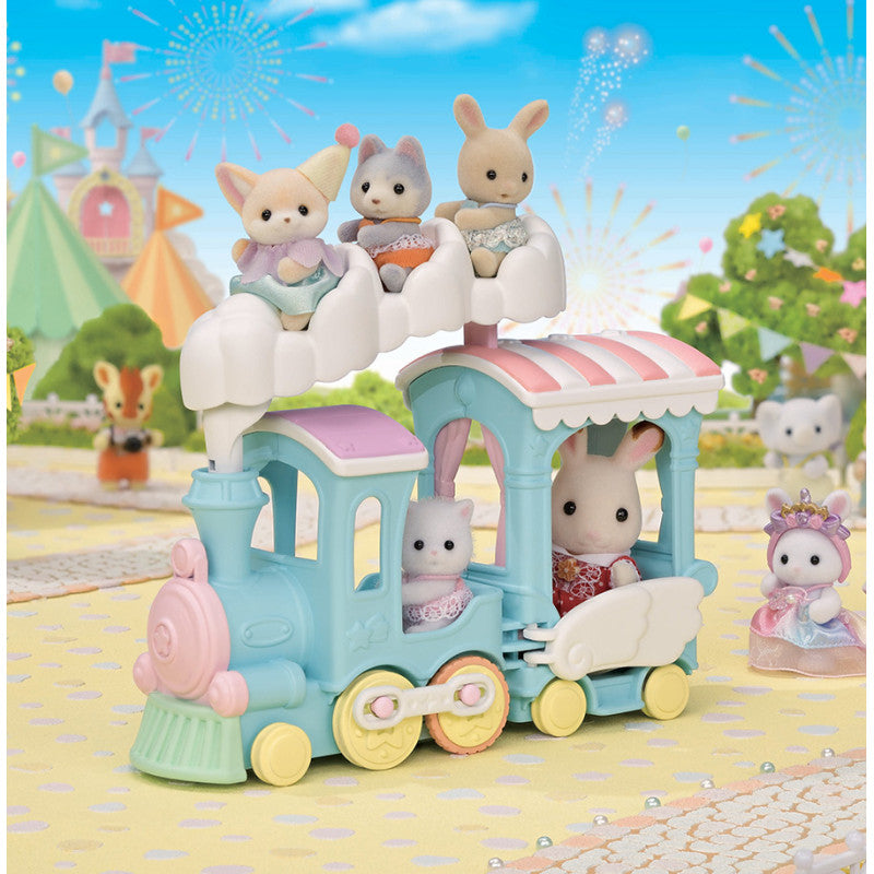 Le petit train à vapeur et bébé Fennec