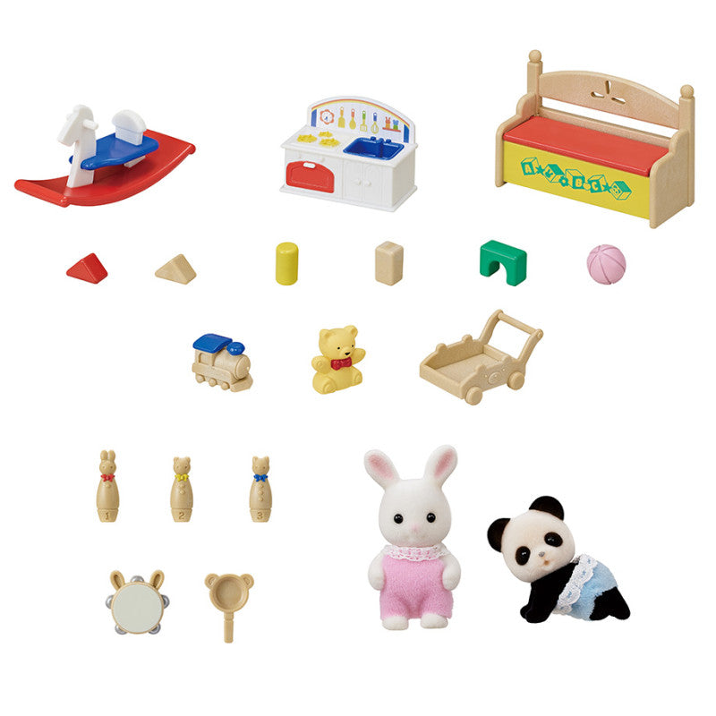 Le coffre à jouets des bébés