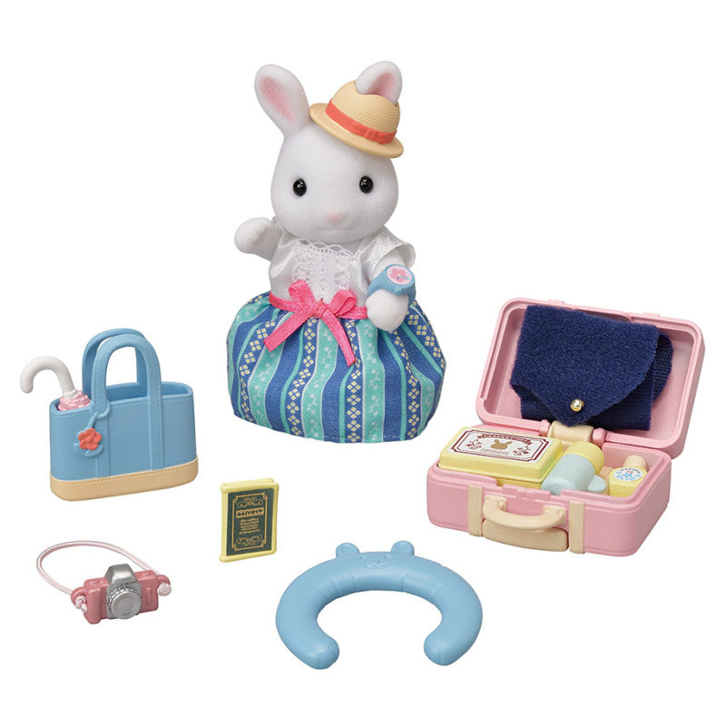 La maman Lapin Neige et sa valise de weekend