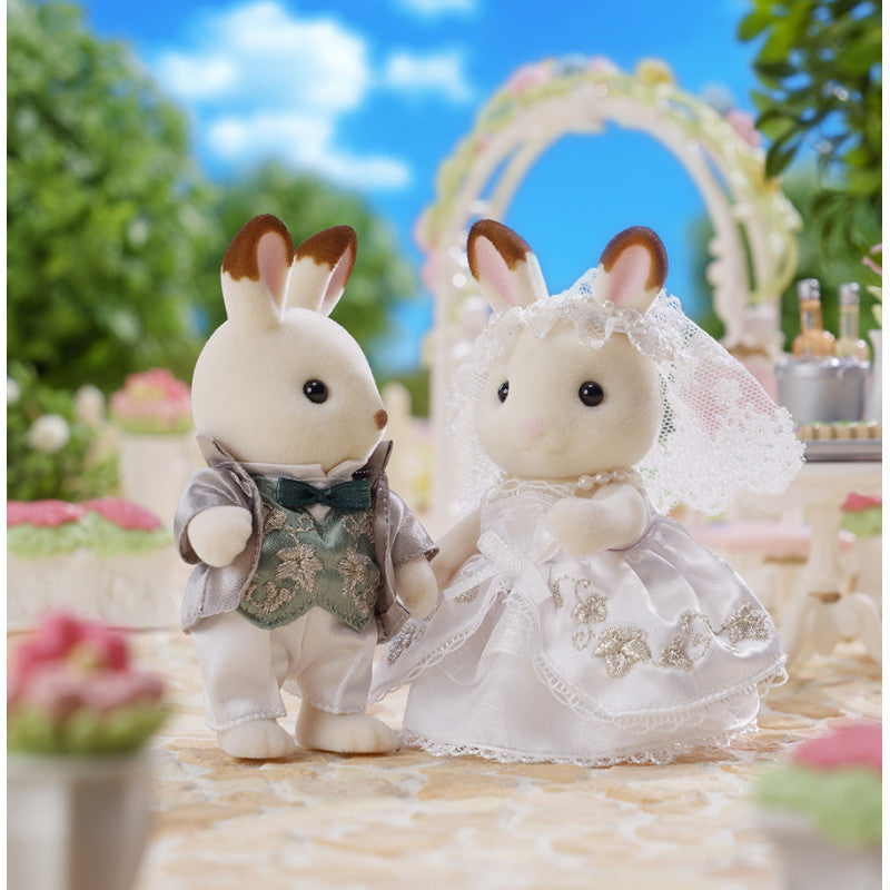 Les mariés Lapin Chocolat
