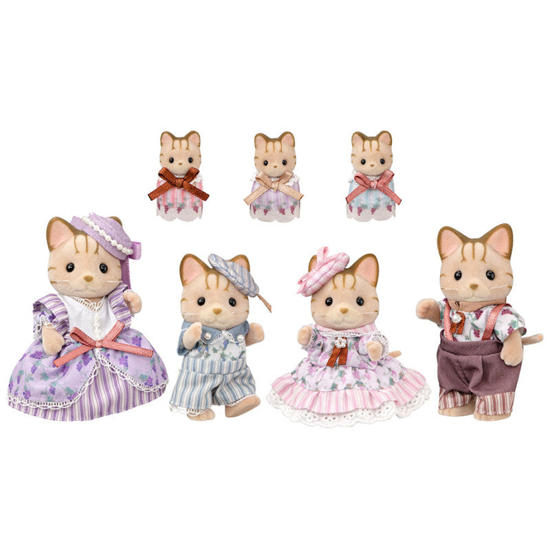 La famille Chat Tigré Edition Limitée