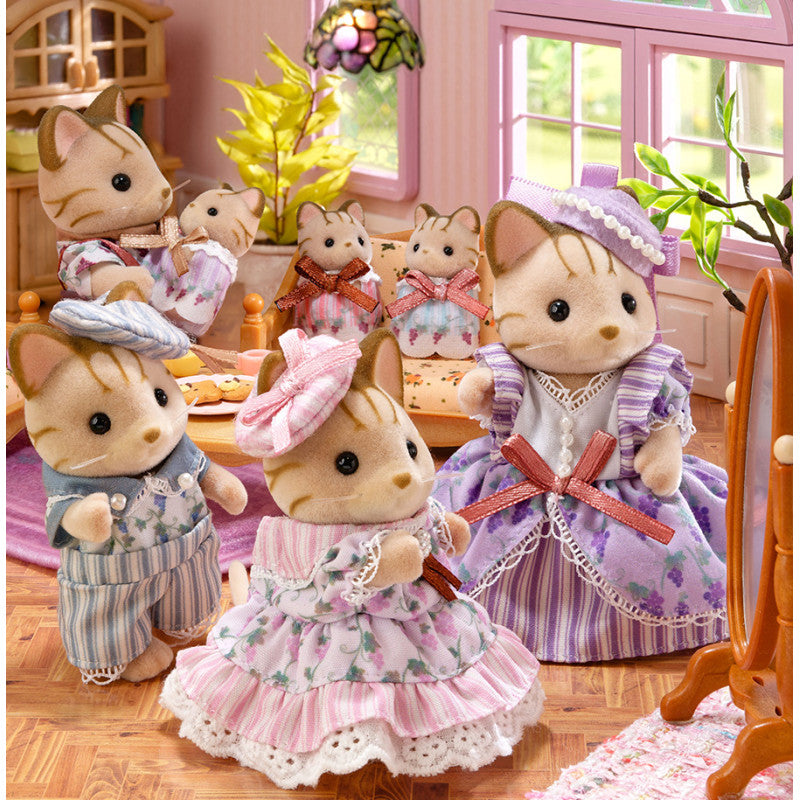 La famille Chat Tigré Edition Limitée