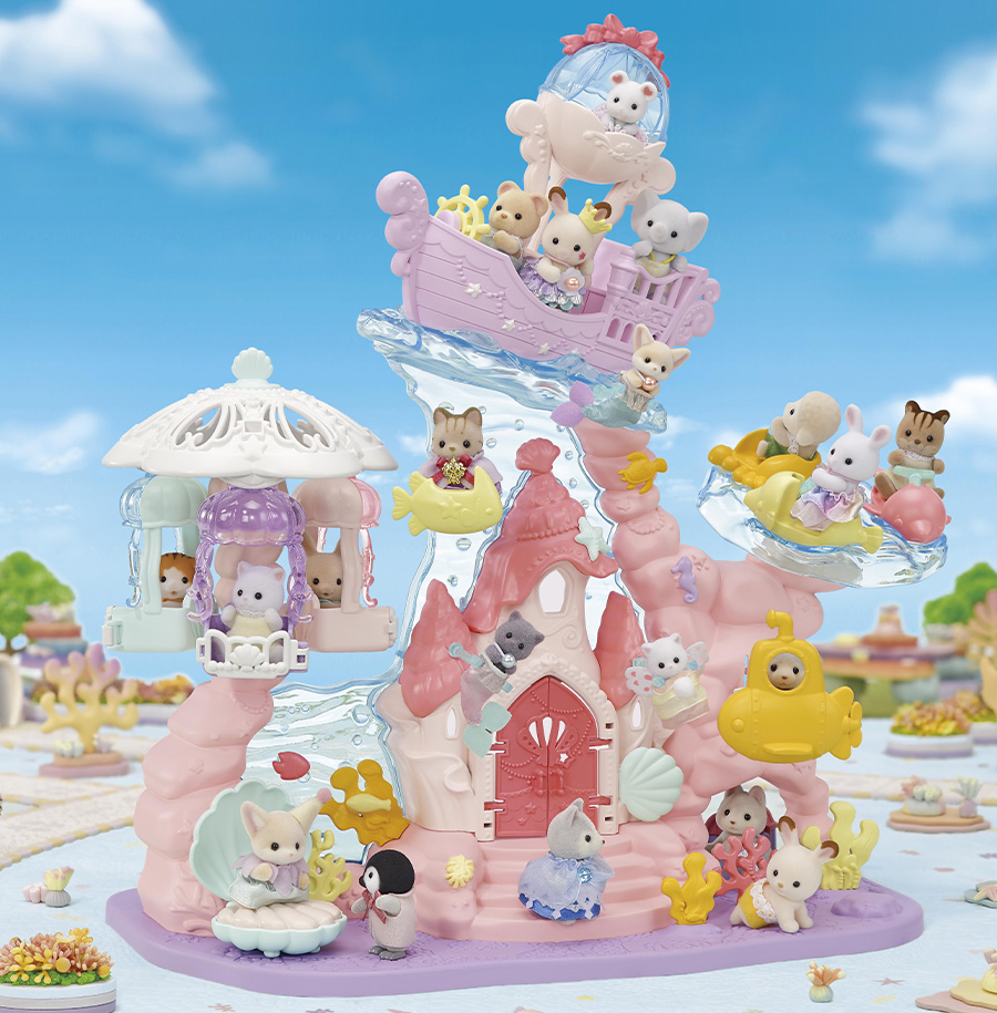 Acheter le chateau des sirènes Sylvanian Families | Boutique Officielle
