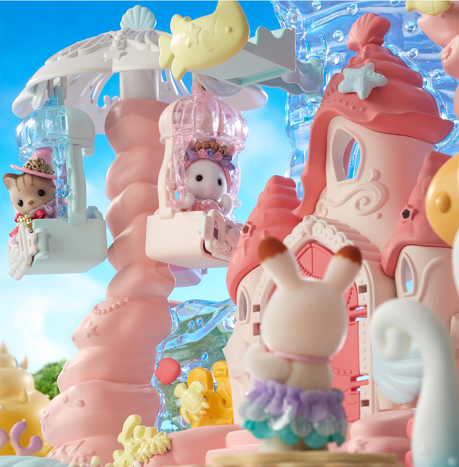Acheter le chateau des sirènes Sylvanian Families | Boutique Officielle