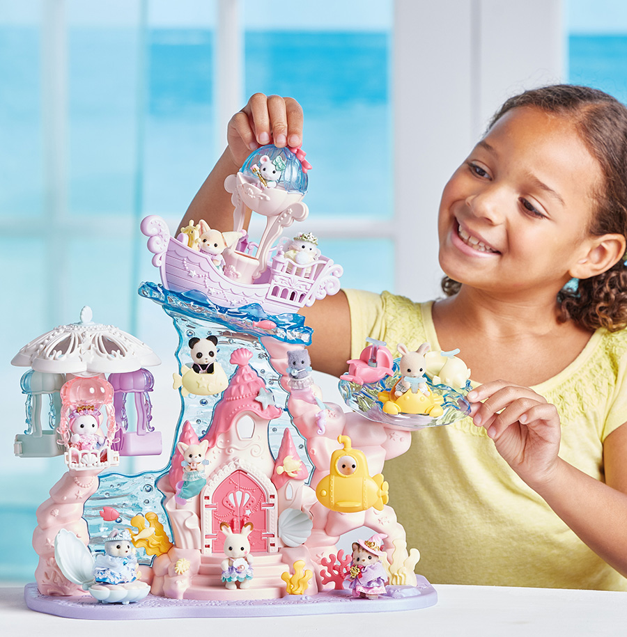 Acheter le chateau des sirènes Sylvanian Families | Boutique Officielle