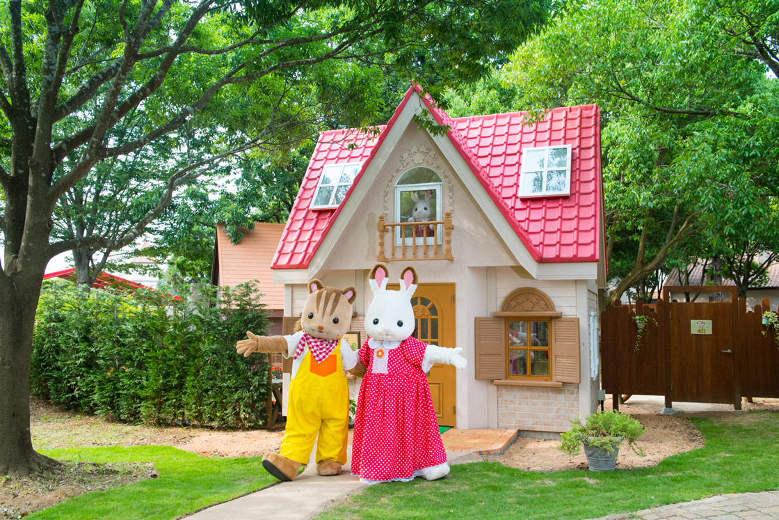Le parc d'attraction Sylvanian Families au Japon